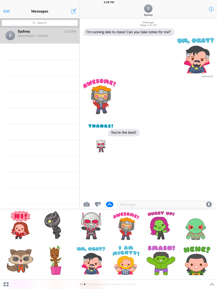 Marvel Stickers Hero Mix