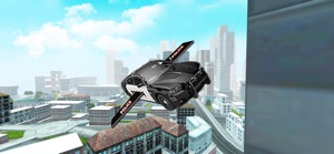 Police Flying Car 3D Simulator screenshot #3 for iPhone