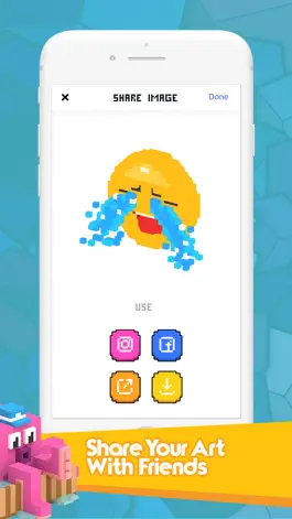 Game screenshot 3D Color By Number Voxels hack
