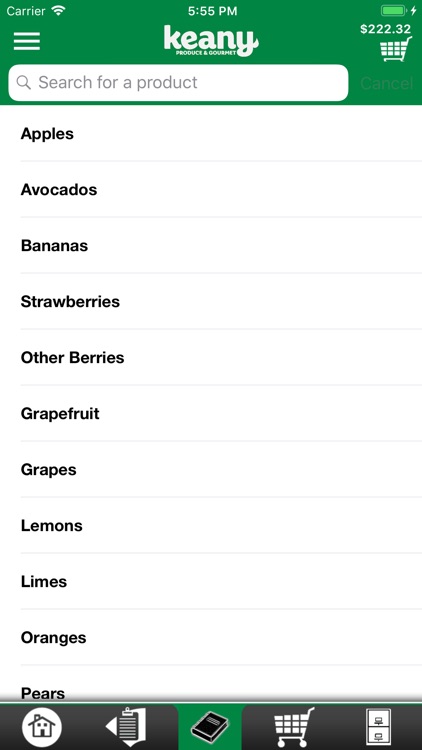 Keany Mobile Ordering