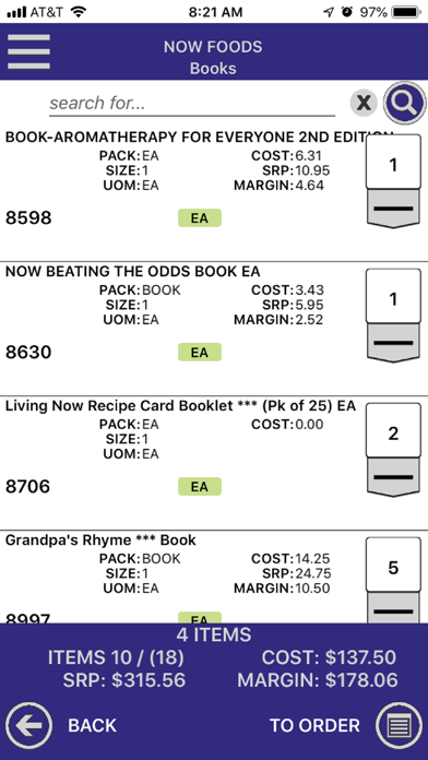 NOW Foods Wholesale Orders screenshot 7