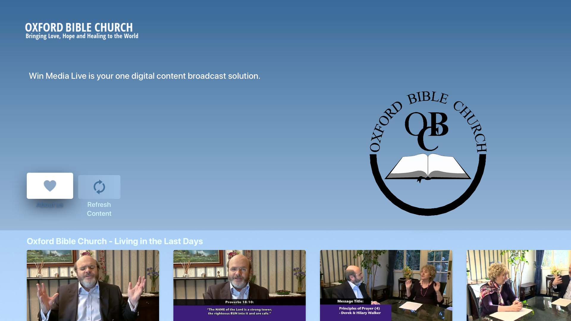 The Oxford Bible Church