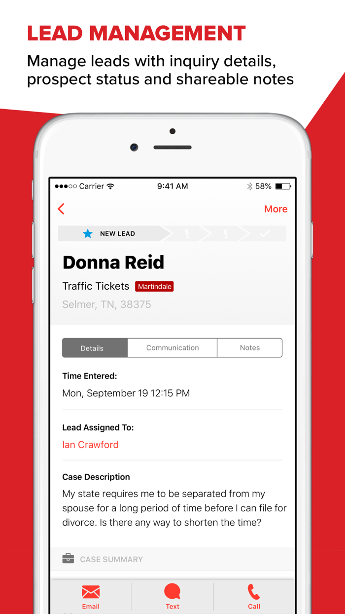 Martindale Leads Manager