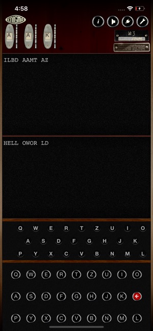 Mininigma: Enigma Simulator on the App Store
