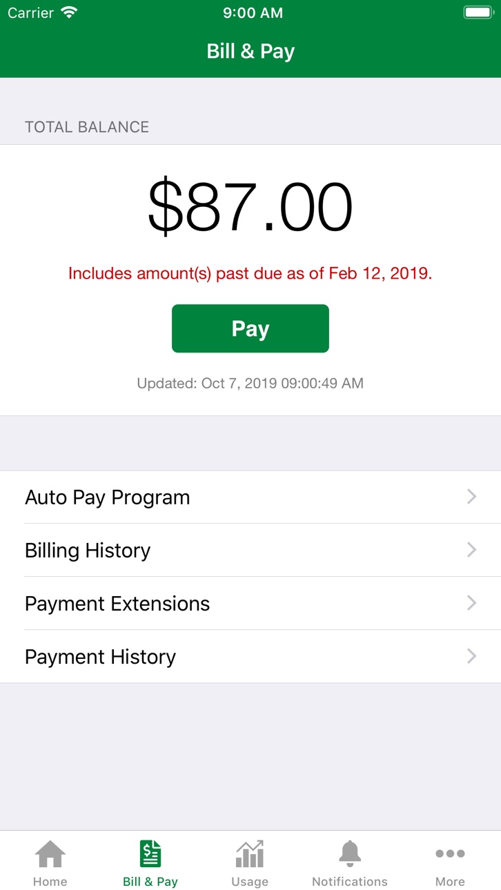 iPhone screenshot