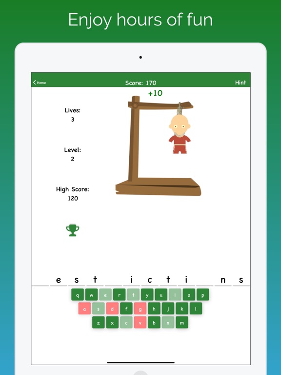 Screenshot #4 pour Hangman'