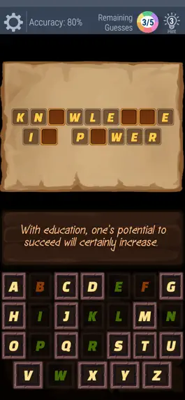 Game screenshot Guess the Phrase & Proverbs apk