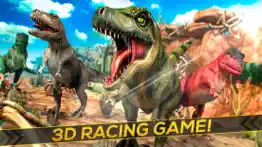 jurassic race run: dinosaur 3d iphone screenshot 1