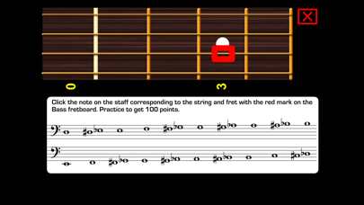 Reading Bass sheet music Screenshot