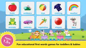 Toddler games for preschool 2+ screenshot 1