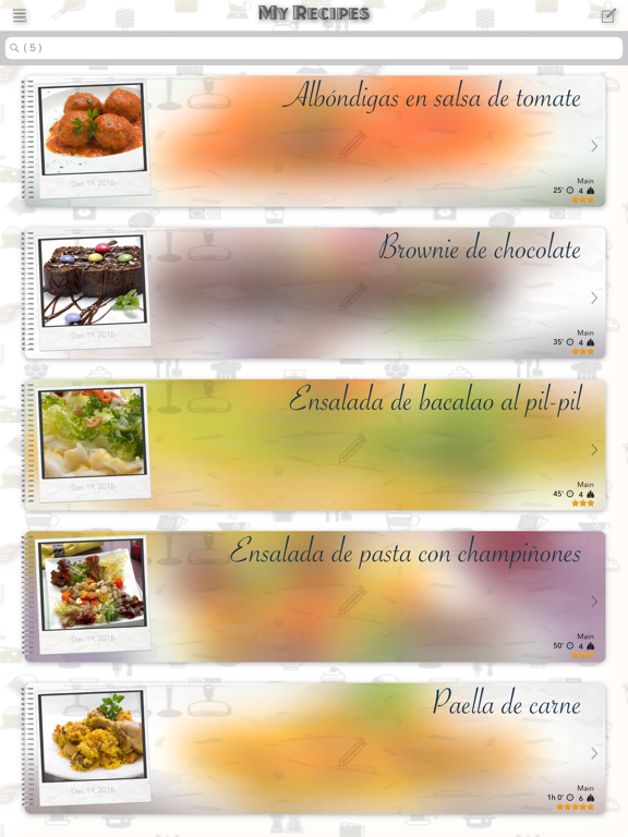 MR Recipes - Recipes Organizer screenshot 2