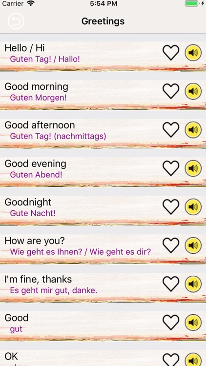 GERMAN BASIC FOR LEARNING