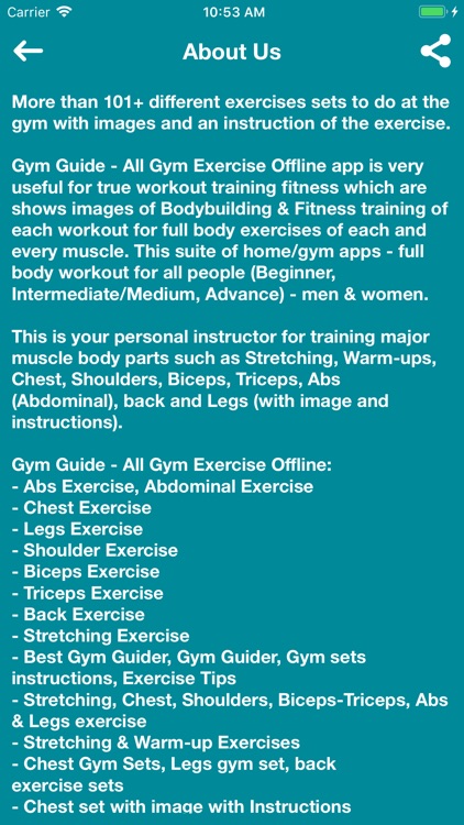 Gym Guide All Gym Exercise screenshot-6