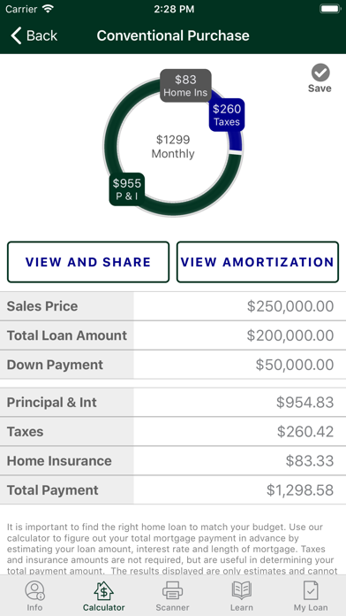 Nosari Home Mortgage On The Go Screenshot