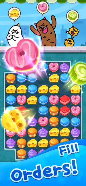 Match 3 Puzzle: SweetMonster(圖3)-速報App