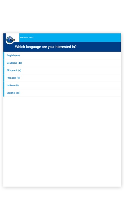 EASO Practical Tools
