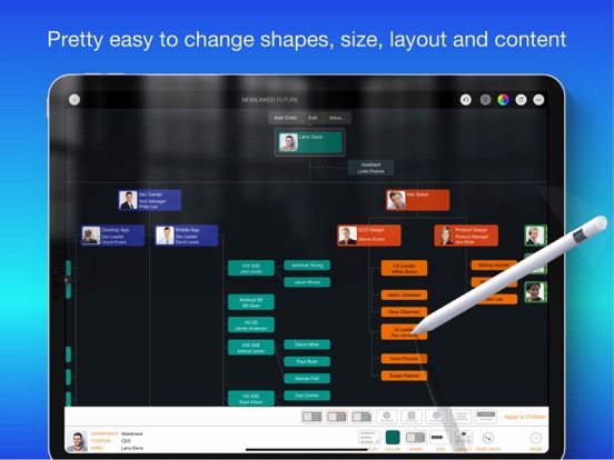 OrgChart - Organization Chart iPad app afbeelding 3