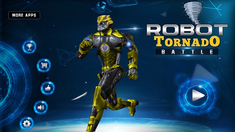 Transforming Tornado Robot War official gameplay screenshot 4
