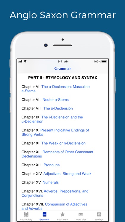 Anglo-Saxon Grammar, Exercise screenshot-4