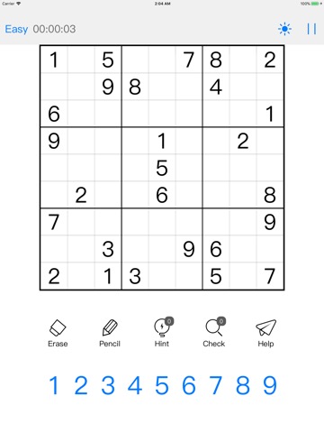 Simple Sudoku Gamesのおすすめ画像1