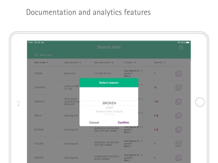 TOM Backup Stock Management
