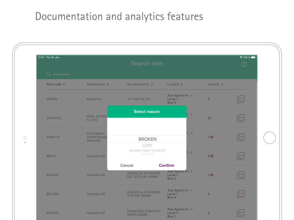 #3. TOM Backup Stock Management (iOS) di: B. Braun Melsungen AG