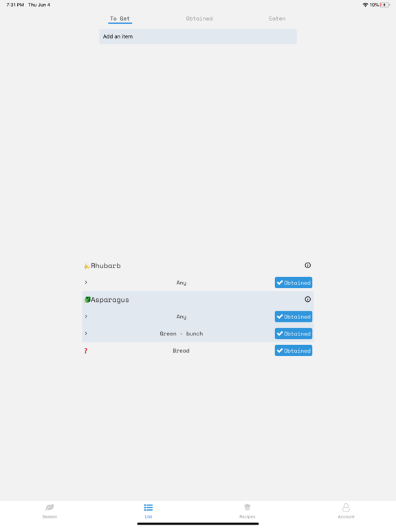 Screenshot #6 pour Seasonall