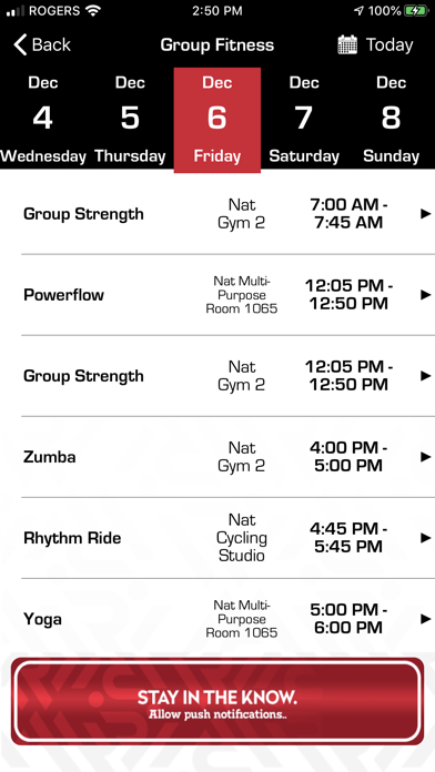 Recreation & Wellbeing Screenshot