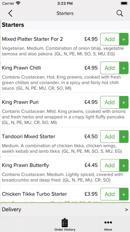 Mazza Indian Restaurant.