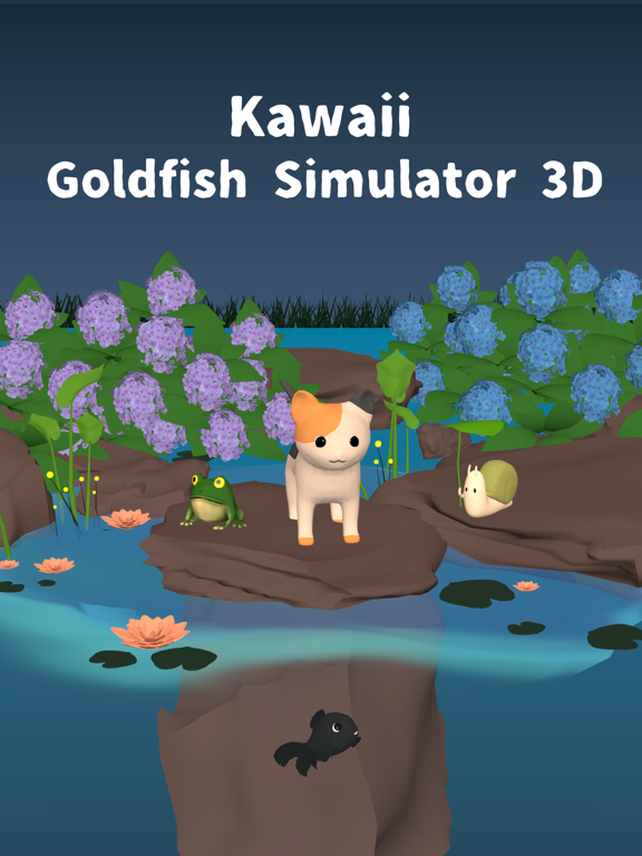 Kawaii Goldfish Simulator 3D
