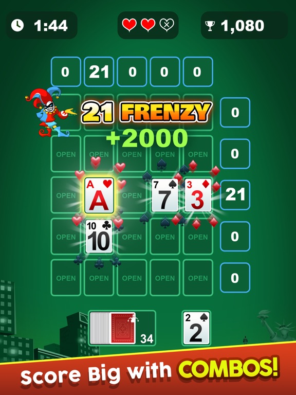 21 Frenzy: Win Real Cash Money iPad screenshot 2 - Games app
