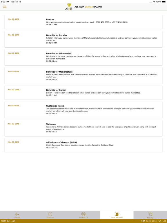 All India Sarafa Bazaar iPad screenshot
