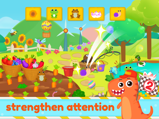 Dino Kinderen Logisch spel 2 iPad app afbeelding 4