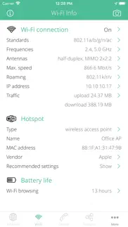 network scout iphone capturas de pantalla 4