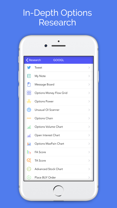 Options Pro Screener Screenshot