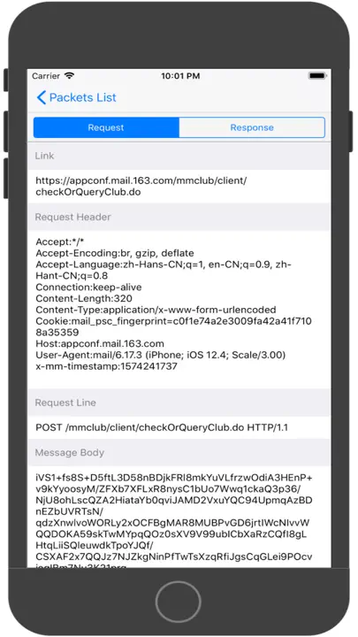 Http Traffic Pro - Sniffer iPhone-skjermbilde 4