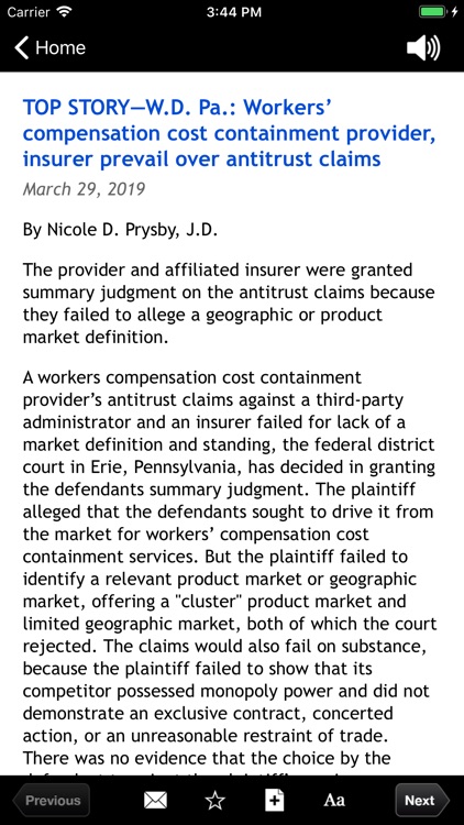 Antitrust Law Daily screenshot-3