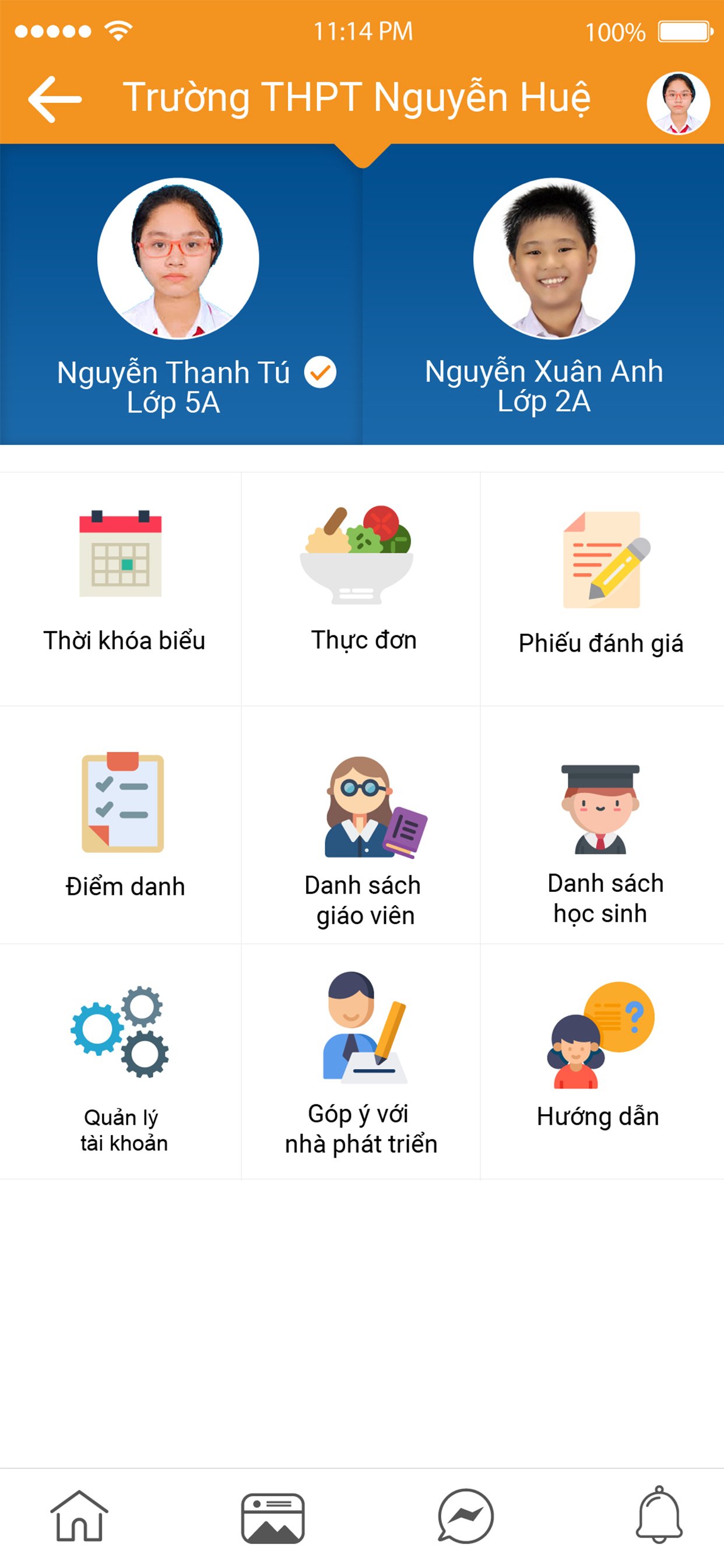 VNS Edu - Phụ huynh, học sinh