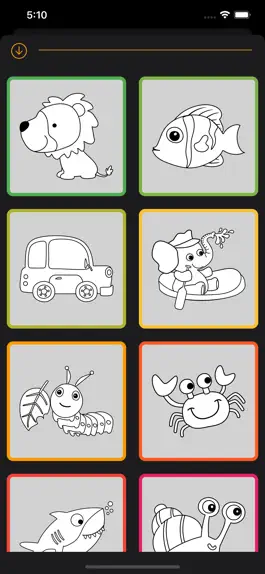 Game screenshot Coloring books Kids hack