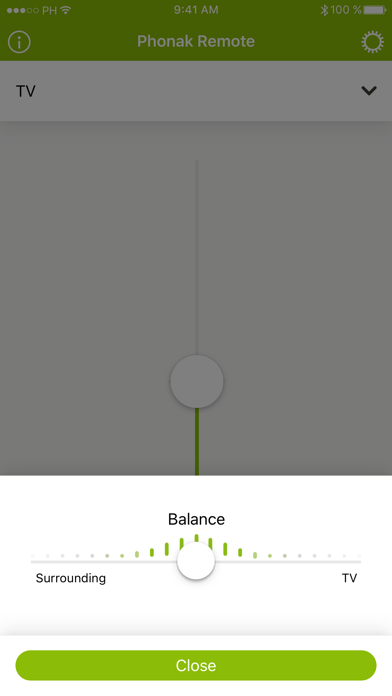 Phonak Remote screenshot