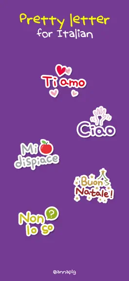 Game screenshot Pretty letter for Italian mod apk