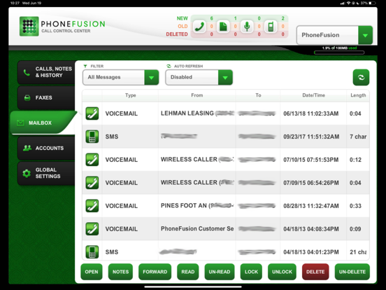 Screenshot #6 pour PF Call Control Center