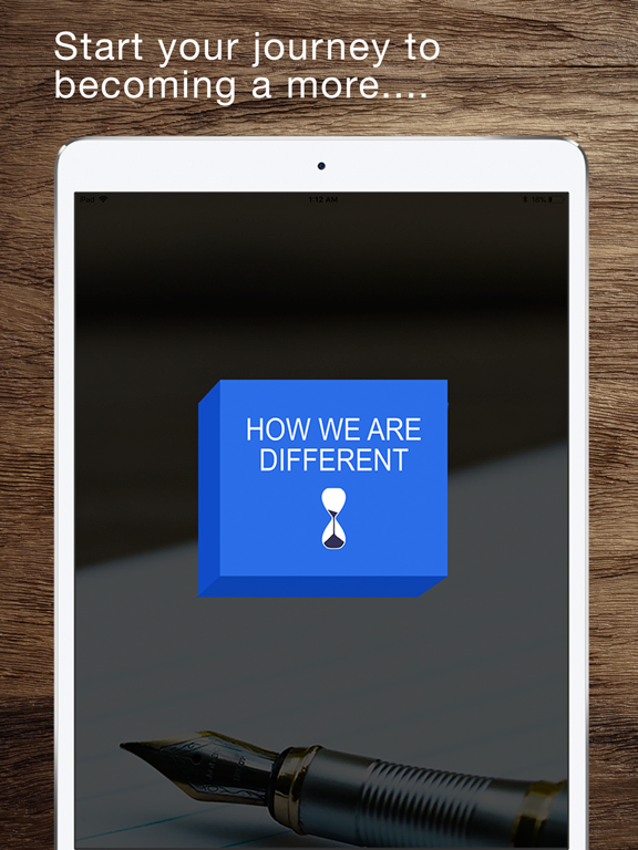 HWAD: Book & Everyday Journal iPad screenshot 1 - Book app