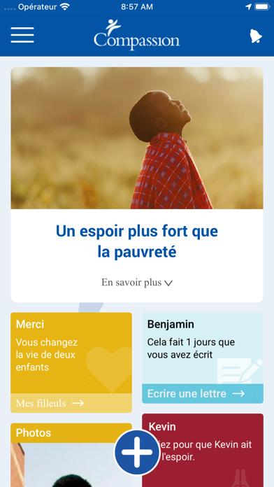 Screenshot #1 pour Compassion Suisse