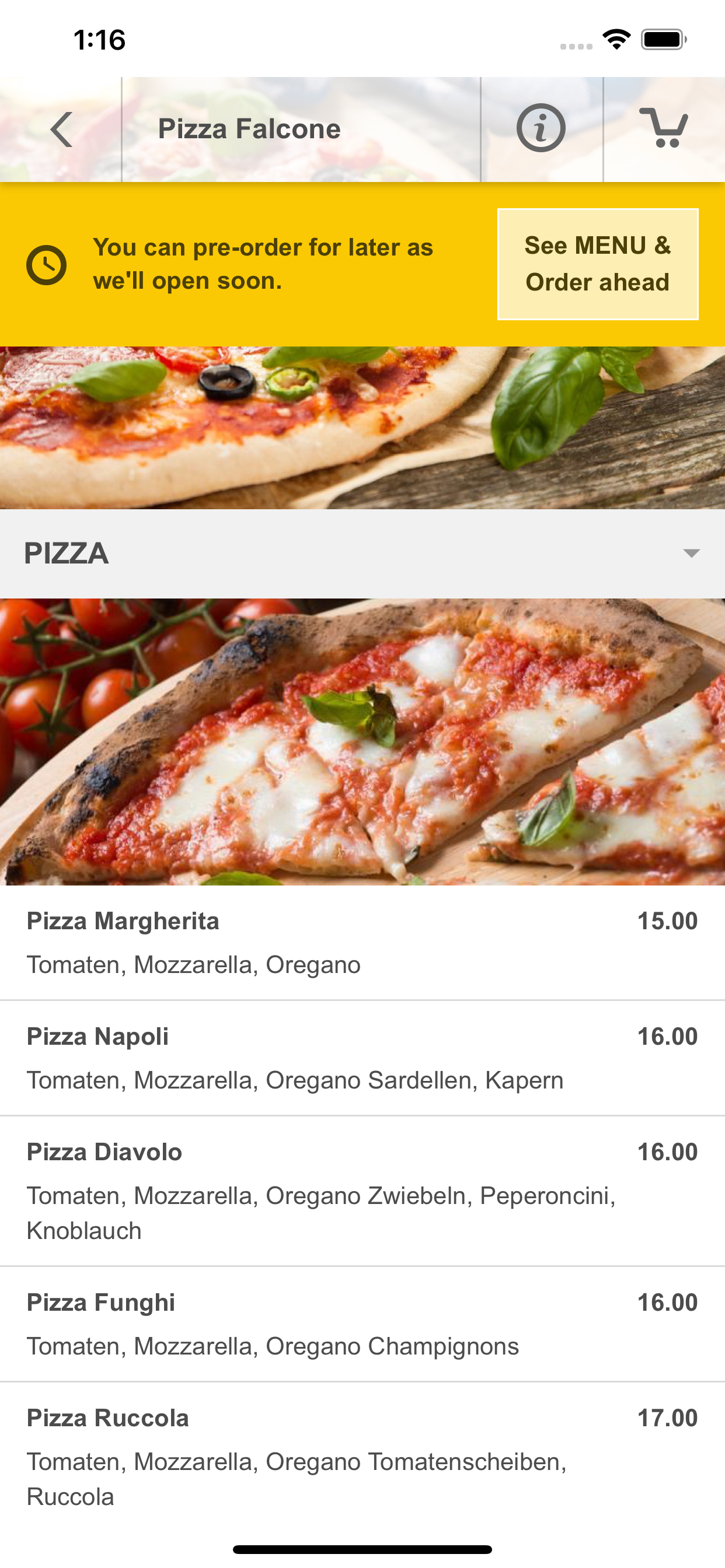 Falcone Pizza