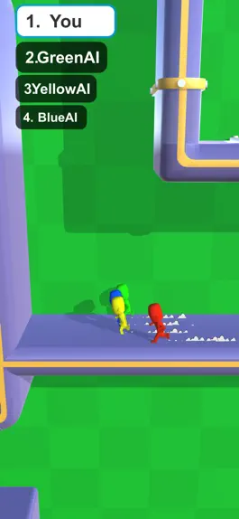Game screenshot Color Man Race - Parkour Flip apk