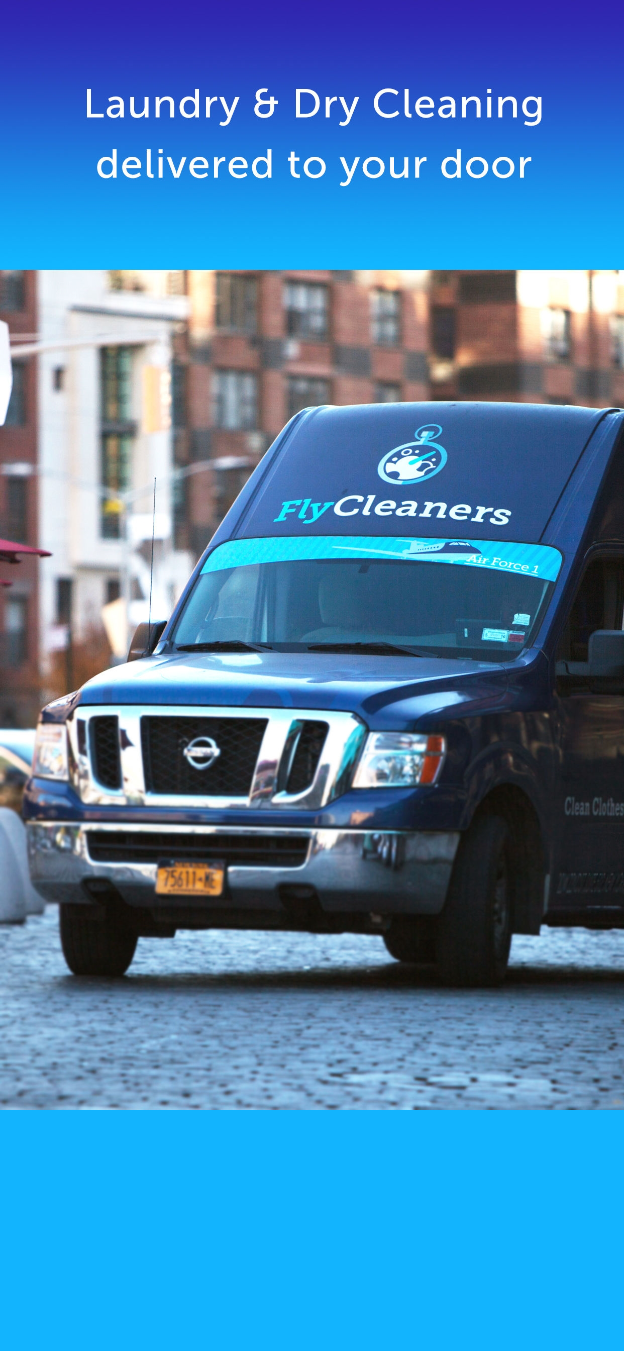 FlyCleaners Laundry On-Demand