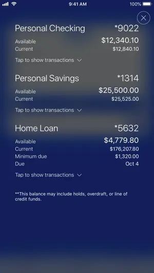 The Hometown Savings Bank screenshot 1