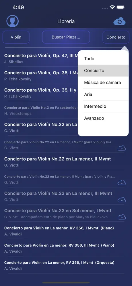 Cadenza: Orquesta Personal
