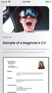 tips for a successful resume iphone screenshot 2